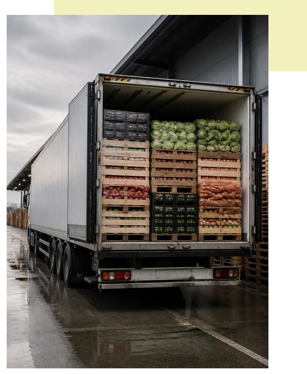 Перевозка плодоовощной продукции в Городец по цене от 5062 р. | Агросервис-Грд